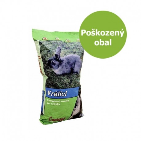 Energys Klasik Forte králík (s kokc.,výkrm) 10 kg - Poškozený obal - SLEVA 10 %