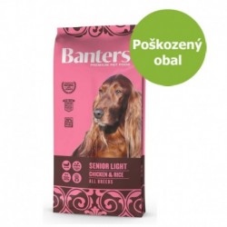 Banters Senior Light Chicken & Rice 15 kg - Poškozený obal - SLEVA 20 %