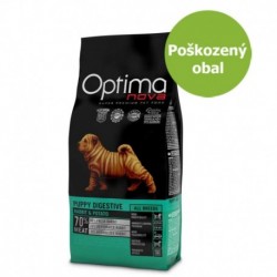 OPTIMAnova Dog Puppy Digestive Rabbit & Potato GF 12 kg - Poškozený obal - SLEVA 20 %