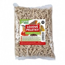 Lojové peletky s rozinkami a jeřabinami JUKO, sáček 500 g