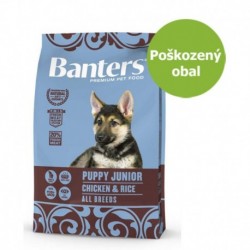 Banters Puppy Junior Chicken & Rice 3 kg - Poškozený obal - SLEVA 20 %