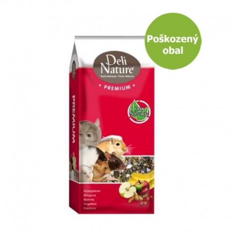 Deli Nature Premium činčila 15 kg - Poškozený obal - SLEVA 20 %