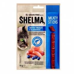Shelma Sticks se pstruhem a borůvkami GF 15 g