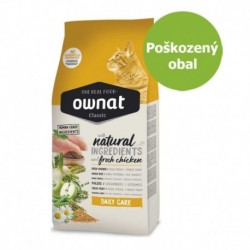 OWNAT Cat Classic Daily Care 15 kg - Poškozený obal - SLEVA 20 %