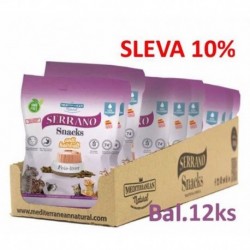 Serrano Snack Cat AntiHairball Liver 50 g (12 ks) SLEVA 10 %