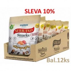 Serrano Snack Dog Salmon & Tuna 100 g (12 ks) SLEVA 10 %