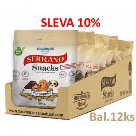 Serrano Snack Puppies 100g (12 ks) SLEVA 10 %