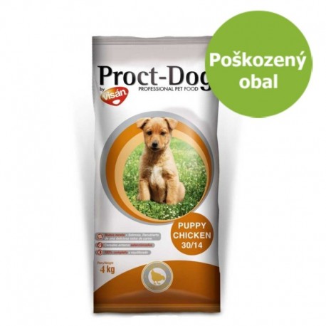 Proct-Dog Puppy Chicken 4 kg - Poškozený obal - SLEVA 20 %