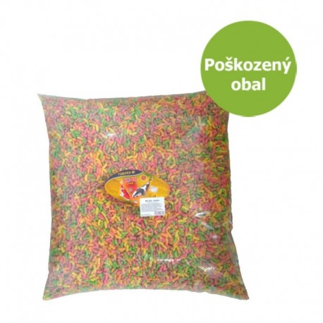 KOI MIX sticks plovoucí, sáček 40 l - Poškozený obal - SLEVA 15 %