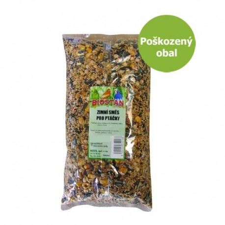 BIOSTAN zimní směs 19,5 kg - Poškozený obal - SLEVA 12 %