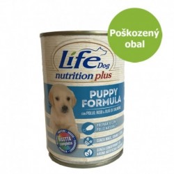 LifeDog Puppy, konzerva 400 g - Poškozený obal - SLEVA 15 %
