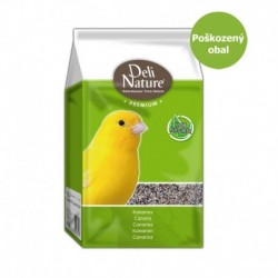 Deli Nature Premium kanárek 1 kg - Poškozený obal - SLEVA 20 %