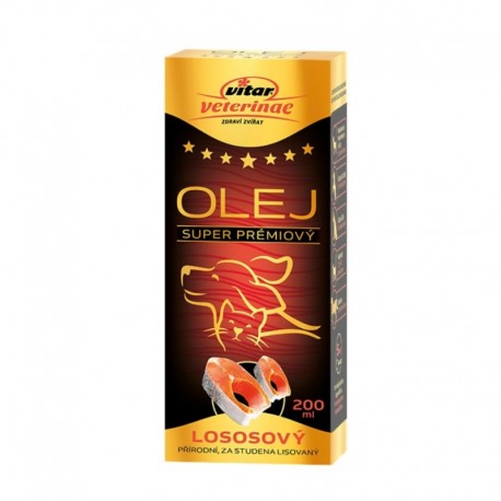 Vitar Veterinae Lososový olej 200 ml