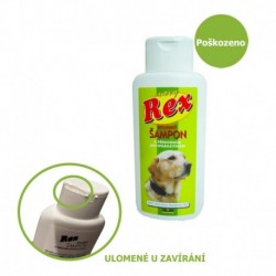 Rex šampon bylinný 250 ml - Ulomená část zavírání - SLEVA 15 %