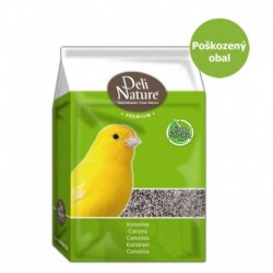 Deli Nature Premium kanárek 4 kg - Poškozený obal - SLEVA