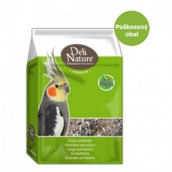 Deli Nature Premium papoušek 4 kg - Poškozený obal - SLEVA 20 %