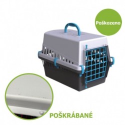 Přepravka plast Trasportino 50 x 33 x 32 cm - Poškrábaná - SLEVA 15 %