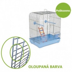 Klec pták s výbavou Bella 37 х 25 х 42 cm - Oloupaná barva - SLEVA 50 %