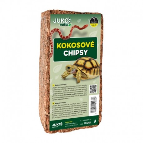 Kokosové chipsy briketa JUKO 550 g