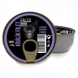 FALCO DOG králík filet, konzerva 120 g