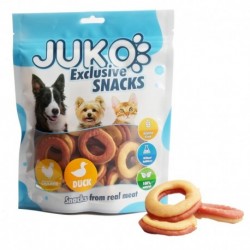 Chicken & Duck Doughnuts JUKO Snacks 250 g