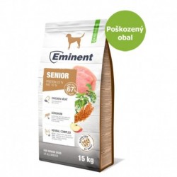 Eminent dog SENIOR & LIGHT 15kg -POSKOZENY OBAL - 18168