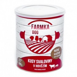 FARMKA Dog se svalovinou, konzerva 800 g