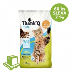 Thank´Q Plus Cat Adult Kuře 10 kg (paleta 60 ks) SLEVA 7 %