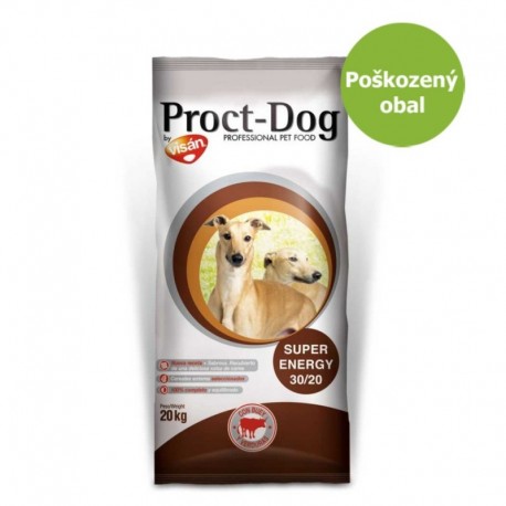 PROCT-DOG SUPER ENERGY 20kg-POŠKOZENY OBAL-18668