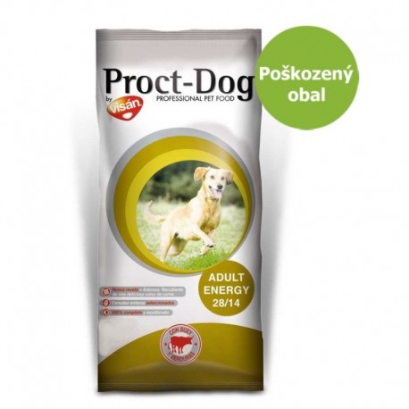 Proct-Dog Adult Energy 18,8 kg - Poškozený obal - SLEVA 20 %