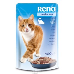 RENO Cat rybí, kapsa 100 g PRODEJ PO BALENÍ (24 ks)