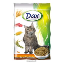 Dax Cat granule drůbeží se zeleninou 1 kg PRODEJ PO BALENÍ (8 ks)