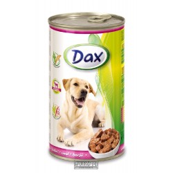 Dax Dog kousky telecí, konzerva 1240 g