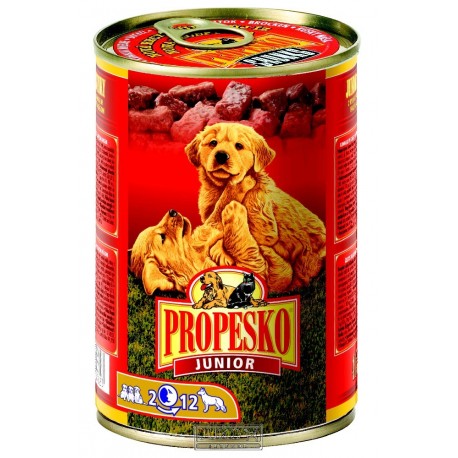 PROPESKO Dog Junior drůbeží, kousky 415 g