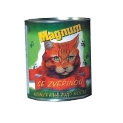 Magnum kočka zvěřina 855 g