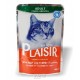 Plaisir Cat kapsička 100g hovězí+krocan-13666