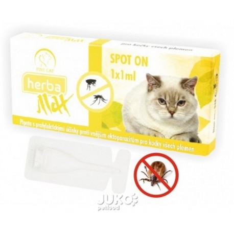 Max Herba Spot-on Cat repelentní kapsle, kočka (1 x 1 ml)