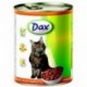 Dax Cat kousky drůbeží, konzerva 830 g PRODEJ PO BALENÍ (12 ks)