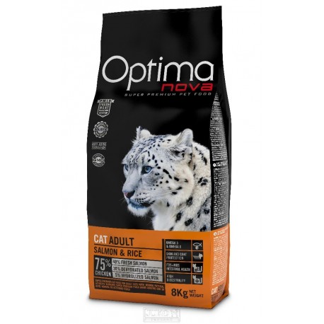 OPTIMAnova Cat Adult Salmon 8 kg