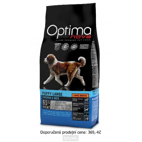 OPTIMAnova Dog Puppy Large Chicken & Rice 2 kg