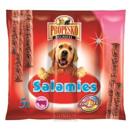 PROPESKO Dog Salamies hovězí pamlsek (5 ks)