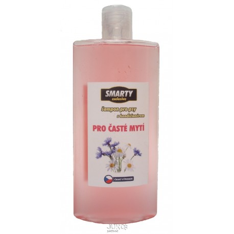 Šampon pro psy s kondicionérem PRO ČASTÉ MYTÍ SMARTY 250 ml