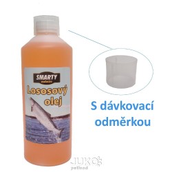 Lososový olej s odměrkou JUKO (500 ml)