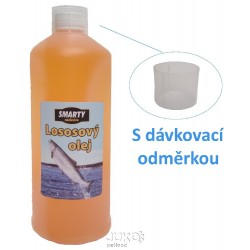 Lososový olej s odměrkou JUKO (1000 ml)