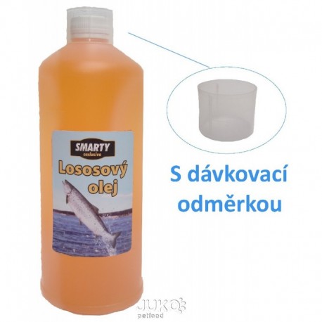 Lososový olej s odměrkou JUKO (1000 ml)