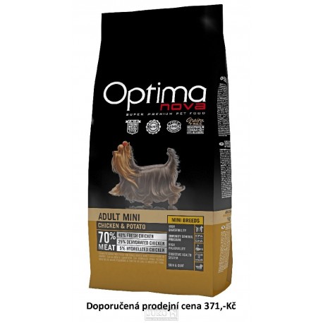 OPTIMAnova Dog Adult Mini Chicken & Potato GF 2 kg