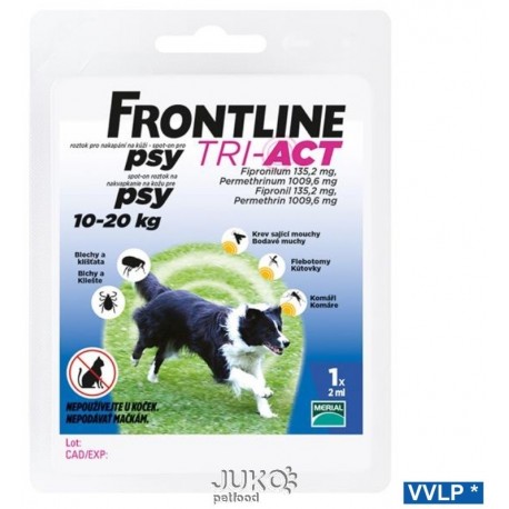 a.Frontline Tri-Act Spot-on DOG-M-10-20kg-11814