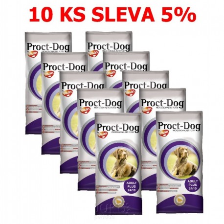 Proct-Dog Adult Plus 10 kg (10 ks) SLEVA 5 %