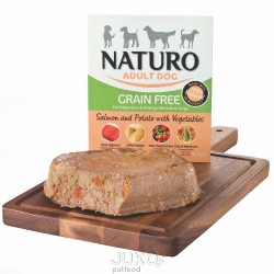 Naturo Dog Salmon & Potato with Vegetable GF, vanička 400 g
