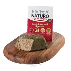 Naturo Dog Adult Mini Lamb & Rice with Vegetables, vanička 150 g